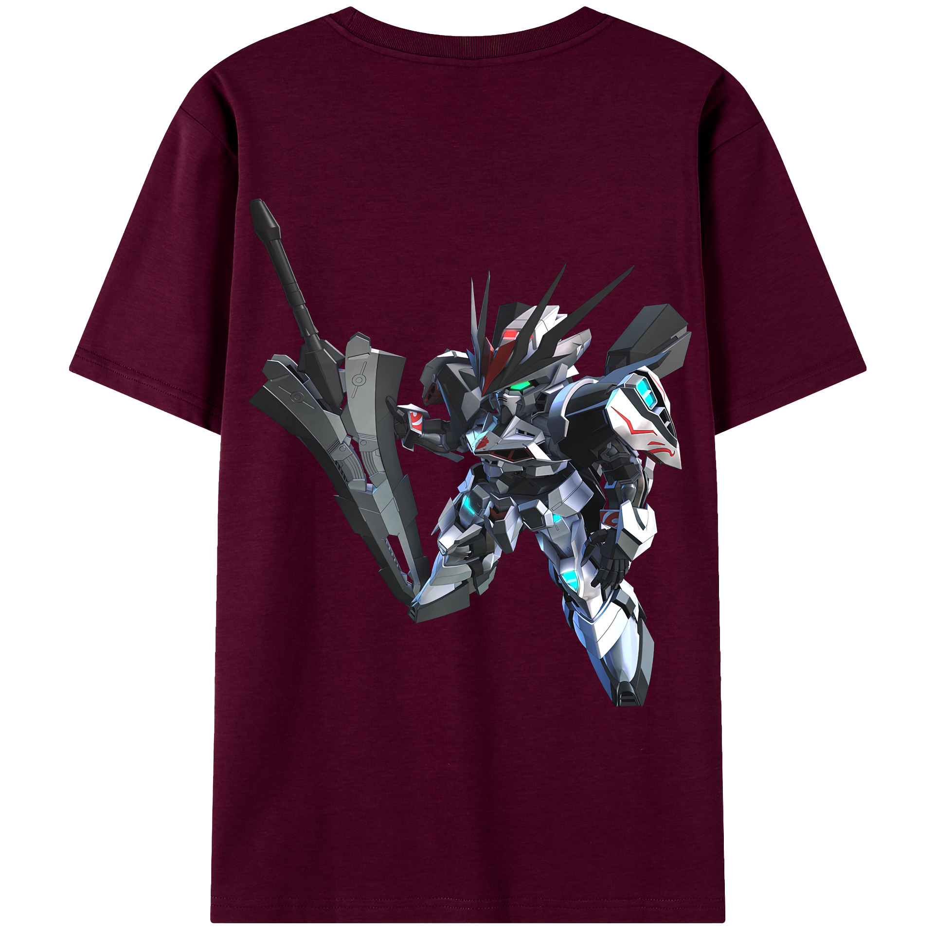 （画像用） 機動戦士ガンダム Mobile Suit Gundam レディース半袖Tシャツ(バックプリント)